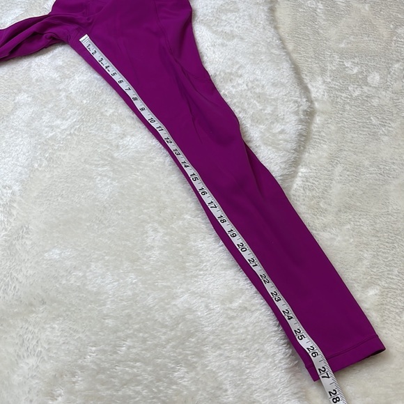 Athleta Salutation Stash Pocket Legging Pink/Purple Size XS - Picture 9 of 9